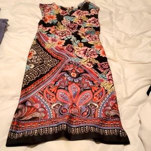 Beige Brand, colorful sleeveless dress